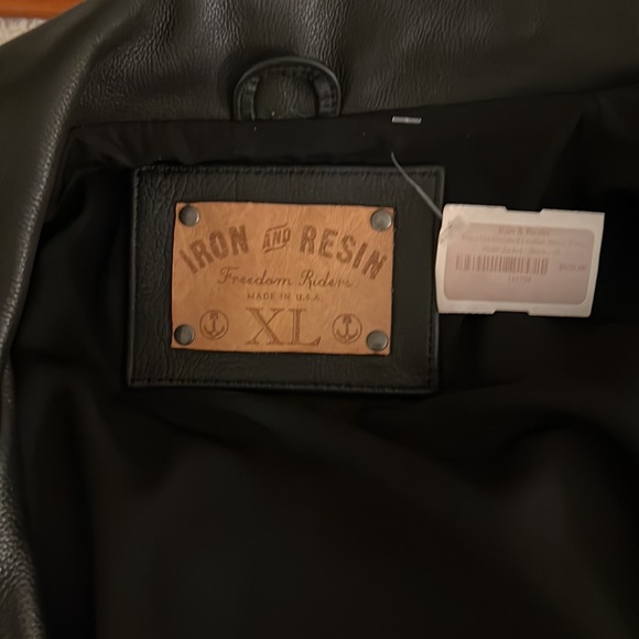 Iron and Resin Jackets & Coats Iron And Resins Easy Rider Leather